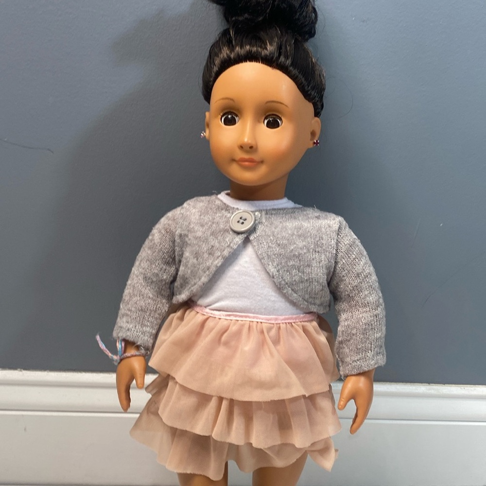 Cute American girl, doll outfit